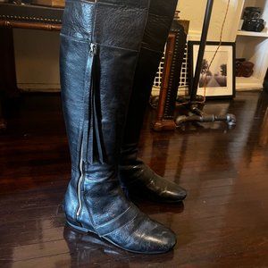 Philip Lim High Knee Boots with Zipper